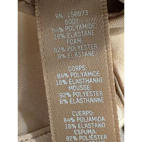 Skims Full-Coverage Underwire Bra 32DDD Nude Nylon/Spandex - Picture 4 of 4